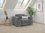 Naples Sofa Armchair Grey