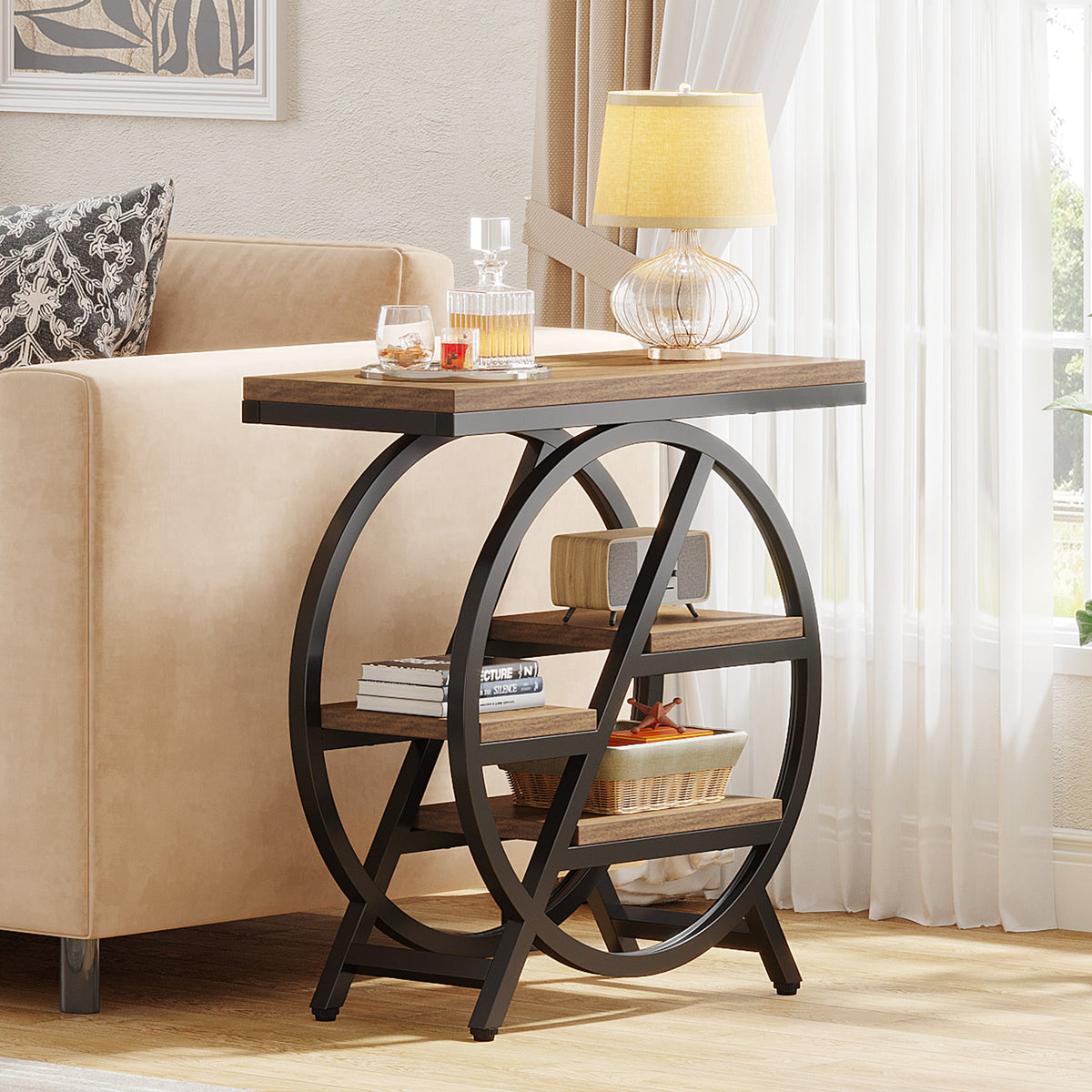 4-tier end table