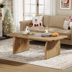47 Inch Wood Rectangular Coffee Table, Living Room Table