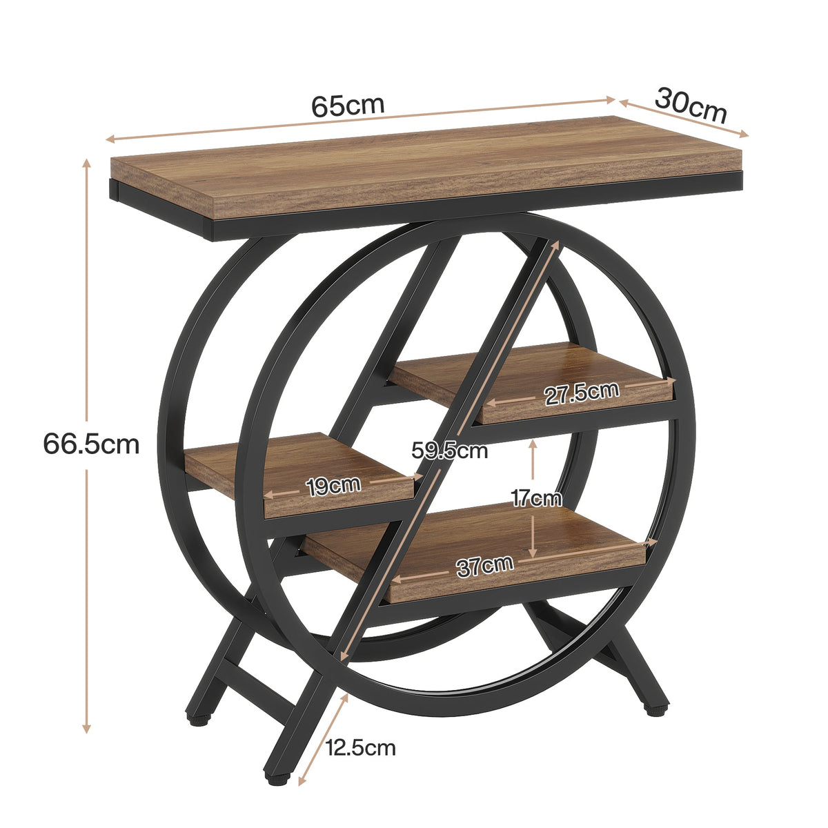 4-tier end table