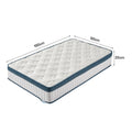 Hybrid Memory Foam Mattress, 7-Zone Orthopedic Support Medium Firm