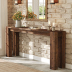 70.9-Inch Solid Wood Console Table, Sofa Table for Hallway