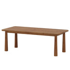 63-Inch Solid Wood Executive Desk with Heavy Duty Legs, Large Office Computer Desk for Home Office