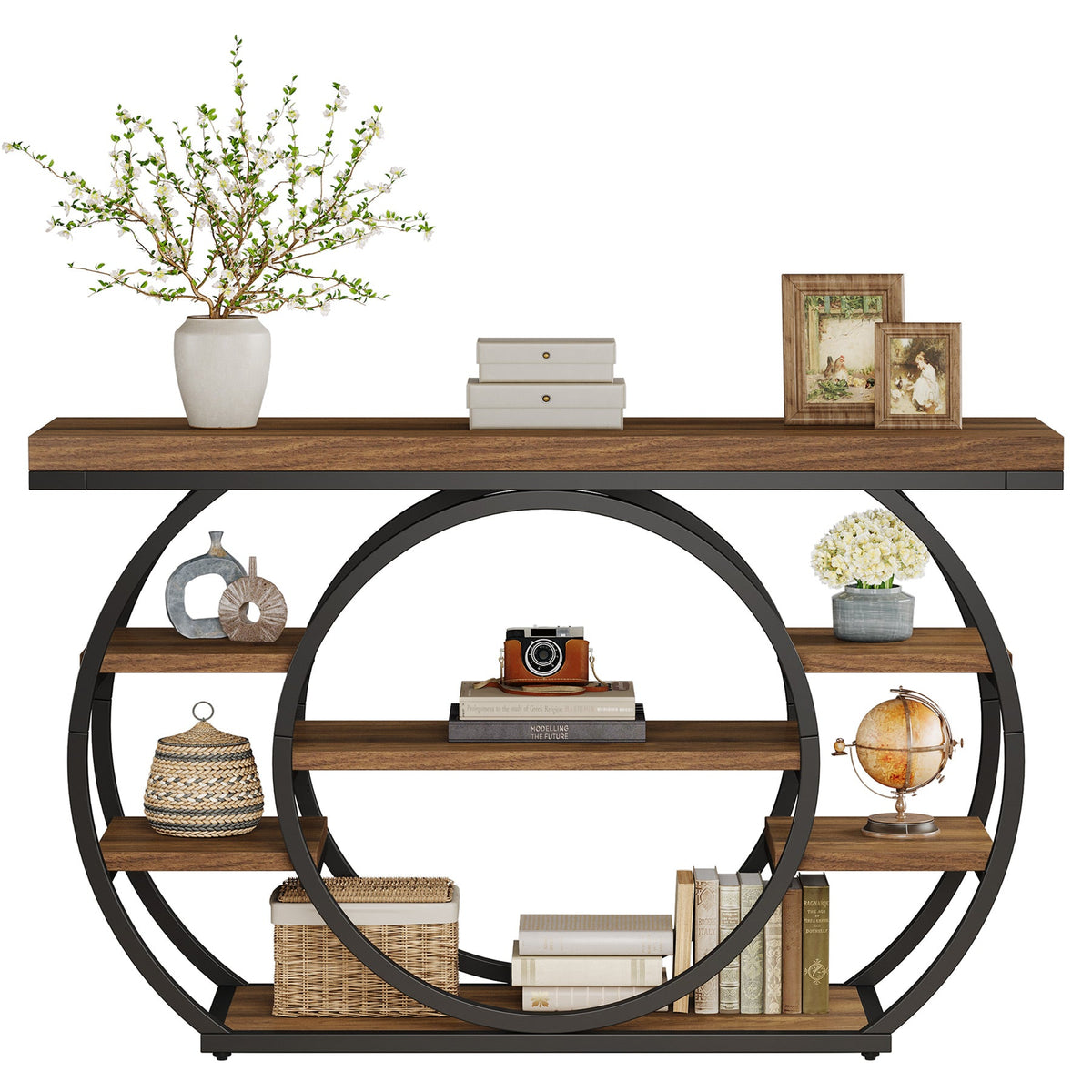 #Colour_Dark walnut & black