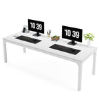 Rectangle Executive Desk, 78.7" Computer Desk 6FT Conference Table