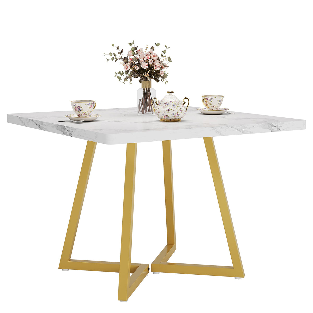 #Colour_White & Gold