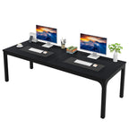 Rectangle Executive Desk, 78.7" Computer Desk 6FT Conference Table