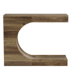 40-Inch Farmhouse Console Table with C-Shaped Design, Small Entryway Table for Foyer and Living Room