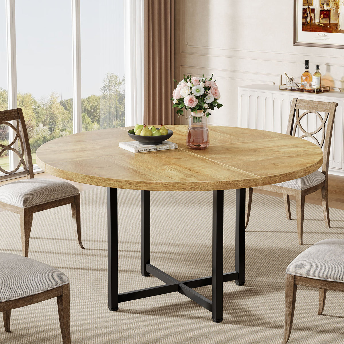 47-inch round dining table