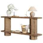 70.87-Inch Wooden Console Table for Entryway, Long Sofa Table Behind Couch