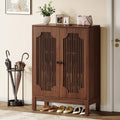 20 Pairs Shoe Cabinet, 6 - Tier Shoe Storage Organizer with Adjustable Shelves