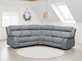 Linden Electric Recliner Sofa Large Corner Grey