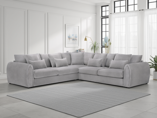 Mirabel Sofa Large Corner Grey