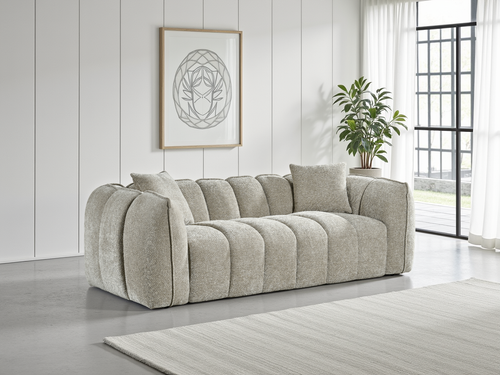 Venice Sofa 3 Seater Beige