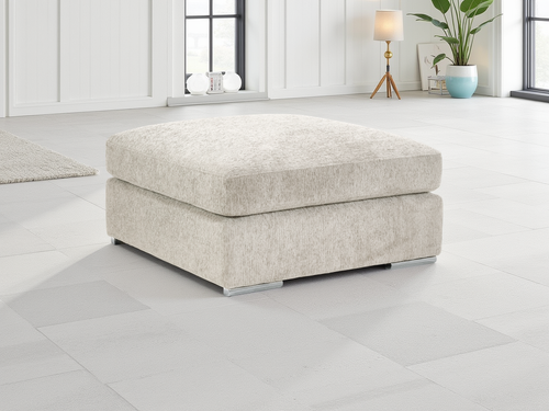 Naples Sofa Footstool Beige