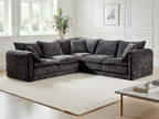 Solaya Sofa Large Corner Black