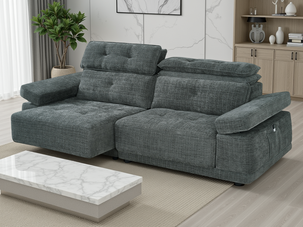 Kendal Floating Sofa Bed Dark Grey
