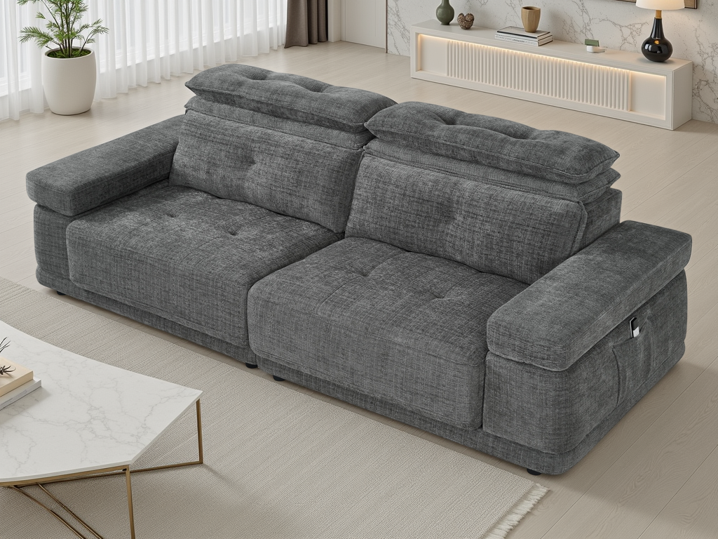 Kendal Floating Sofa Bed Light Grey