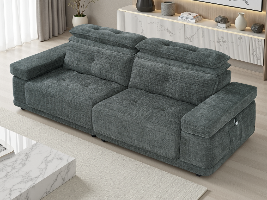 Kendal Floating Sofa Bed Dark Grey