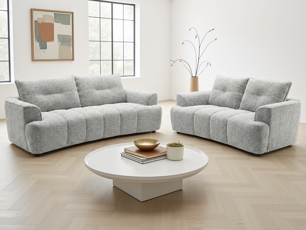 Cordova Sofa 3+2 Set Grey