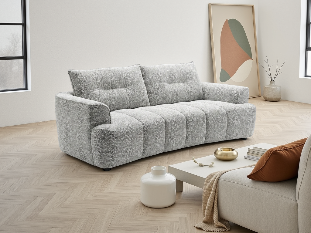 Cordova Sofa 3 Seater Grey