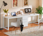 78.7-Inch 2 Person Computer Desk with 3 Drawers, Extra Long Double Desk for Home Office