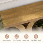 70.87-Inch Extra Long TV Stand with Open Shelf, Farmhouse Media Console for Living Room