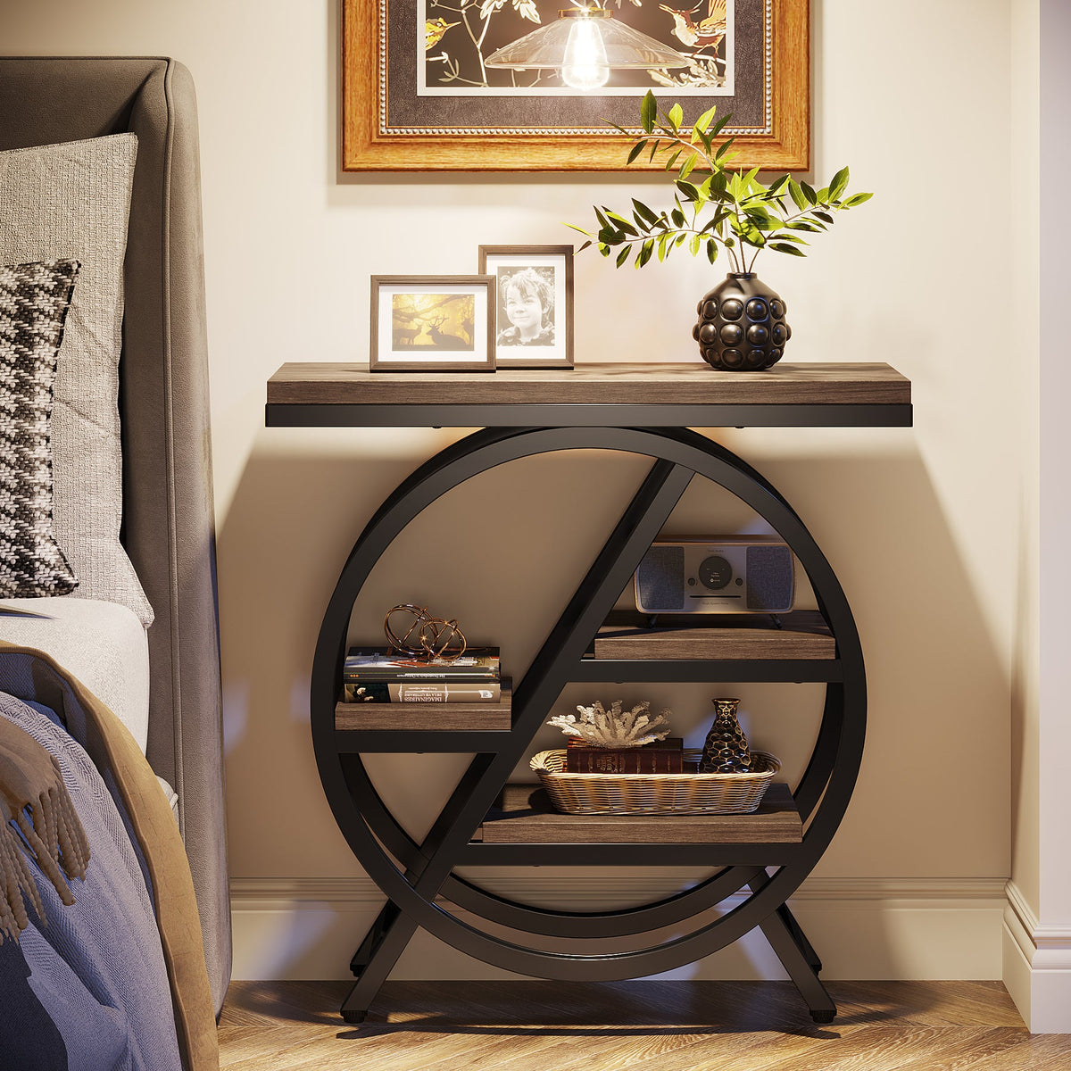 4-tier end table