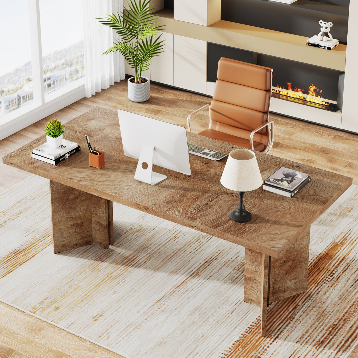 #Color_Light Oak Brown