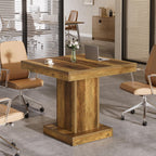 31.5-inch square conference table