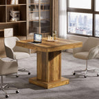 31.5-inch square conference table