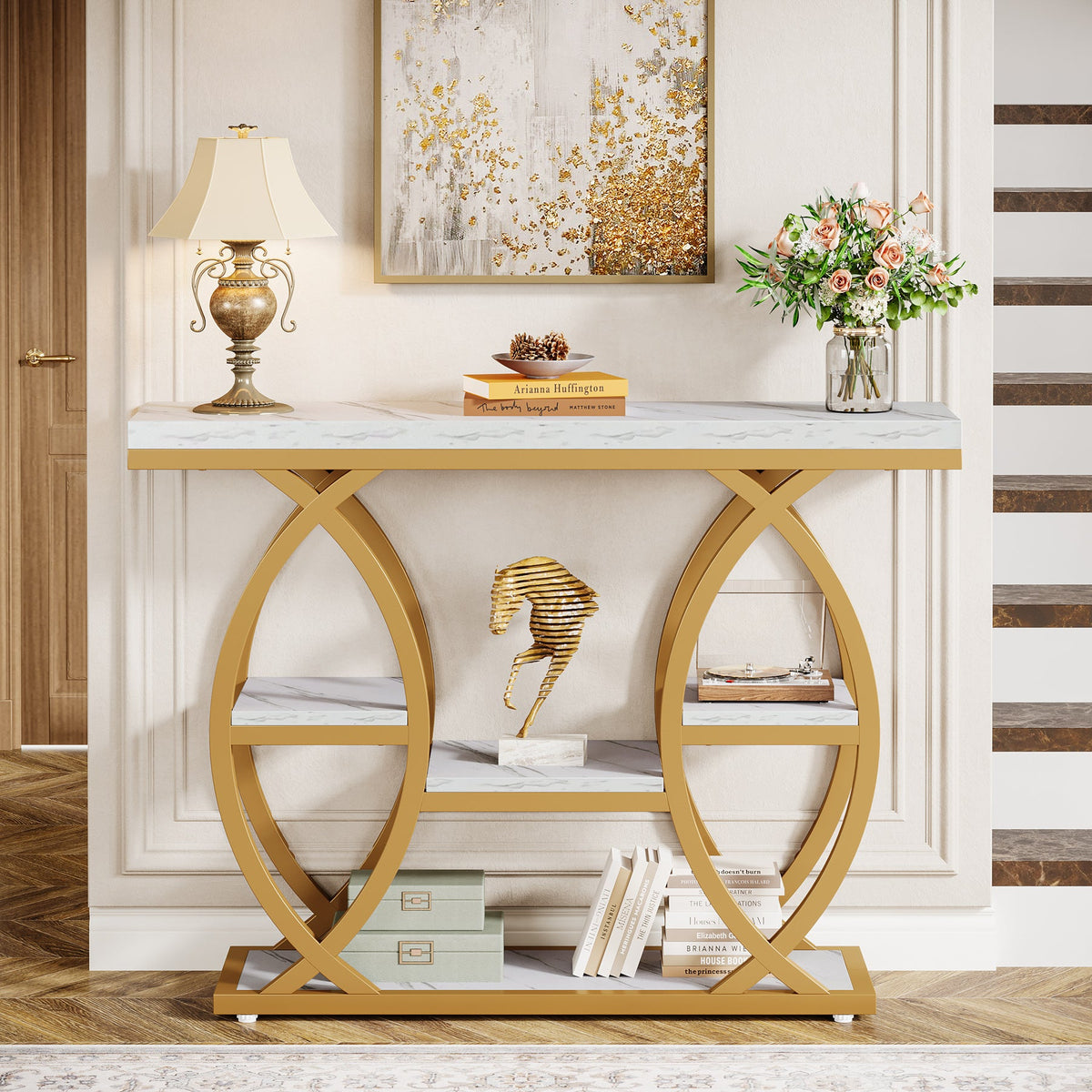 #Colour_Gold & White