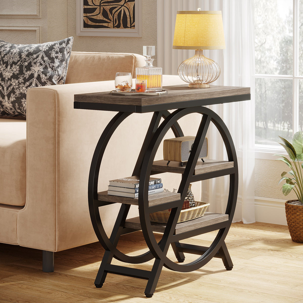 4-tier end table