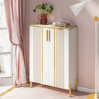Shoe Cabinet , 6-Tier Shoe Storage Organizer with Adjustable Shelves & Doors