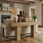 63-inch entryway console table