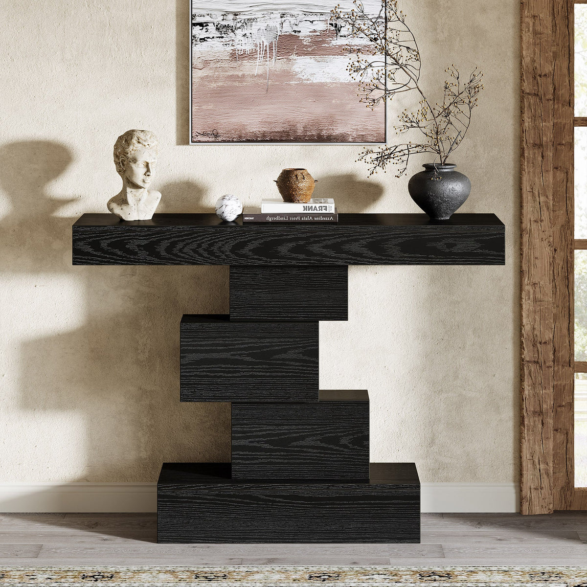 42.5-inch narrow console table