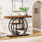 41.3-inch industrial console table