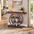 41.3-inch industrial console table