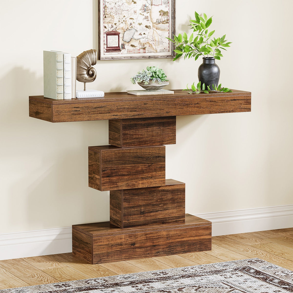 42.5-inch narrow console table