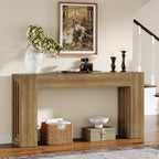 63-inch farmhouse console table