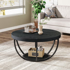 31.7-inch round coffee table