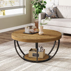 31.7-inch round coffee table
