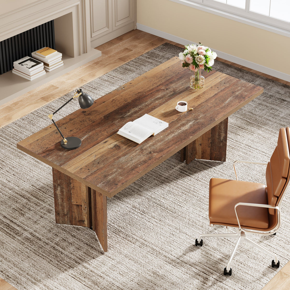 #Colour_Distressed Brown