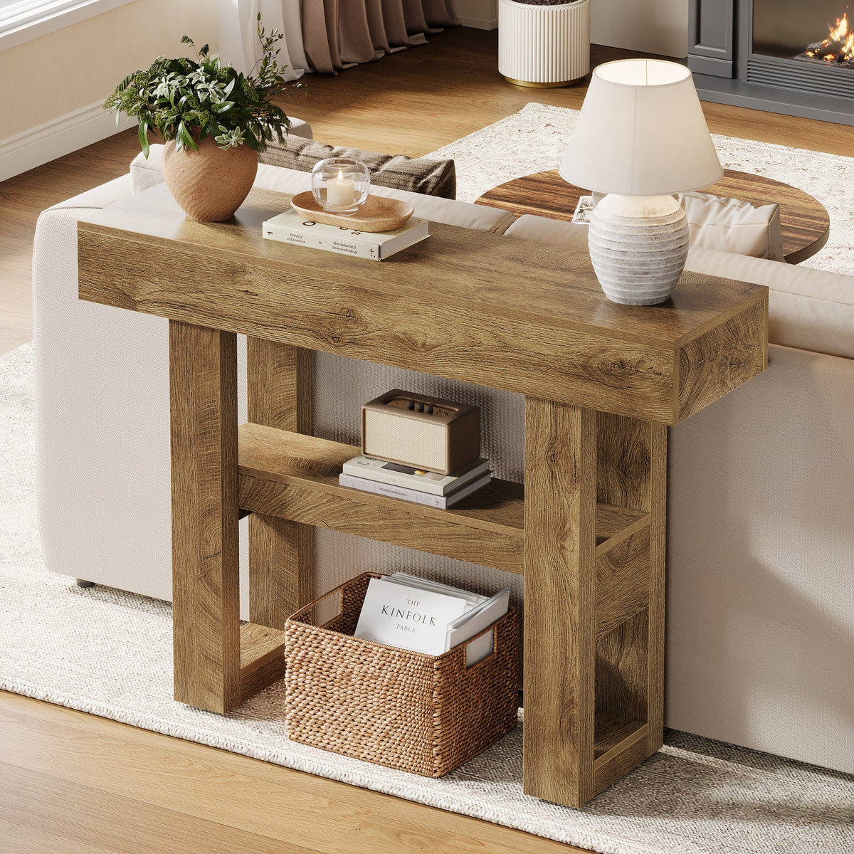 41.34-inch console table