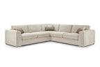 Naples Sofa Large Corner Beige