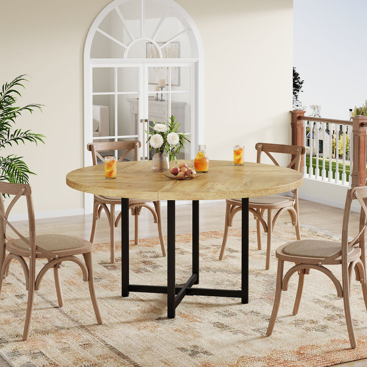 47-inch round dining table