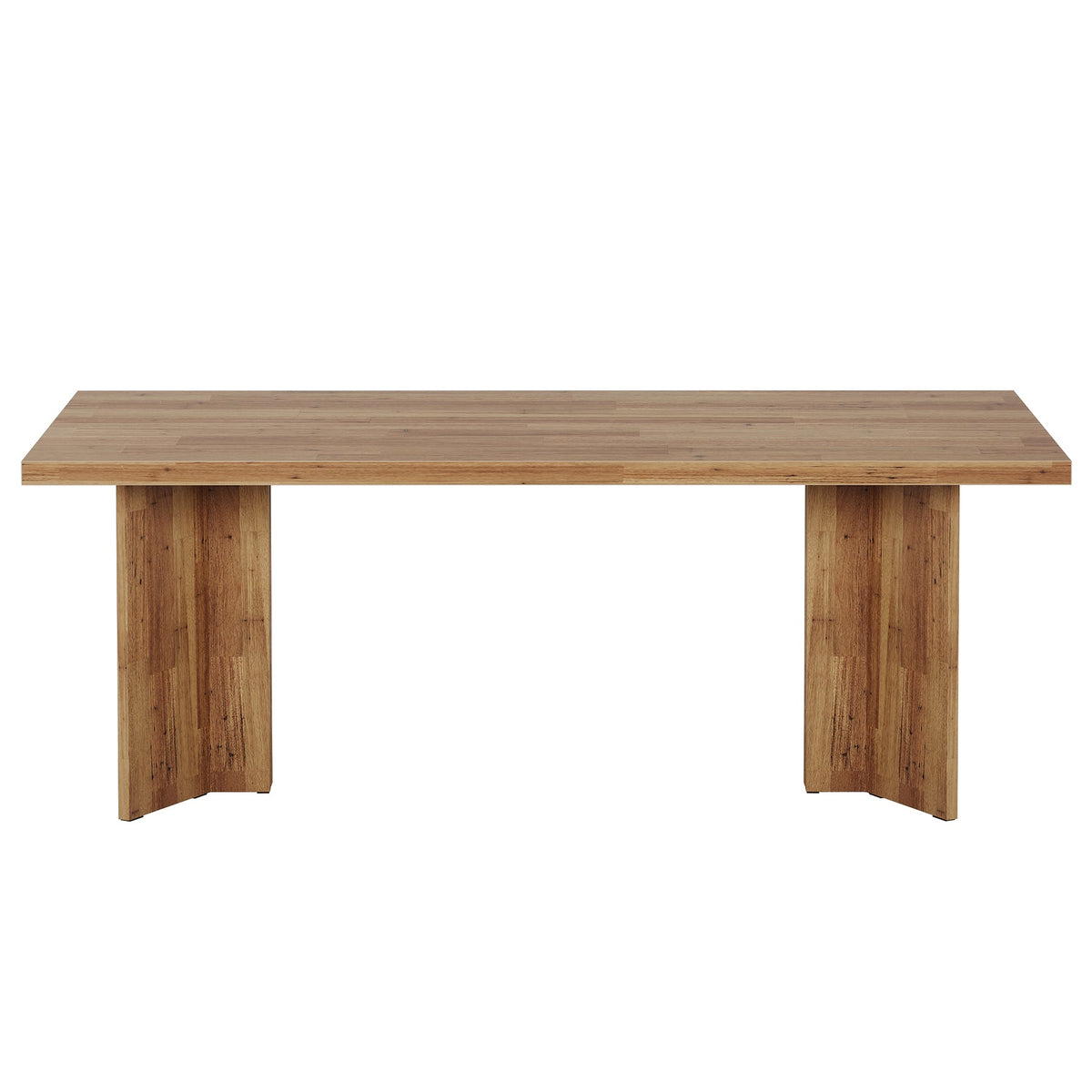 63" Wood Executive Desk, Farmhouse Computer Desk with Large Tabletop #Colour_Walnut Brown