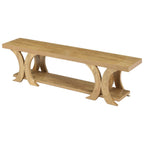 70.87-Inch Extra Long TV Stand with Open Shelf, Farmhouse Media Console for Living Room