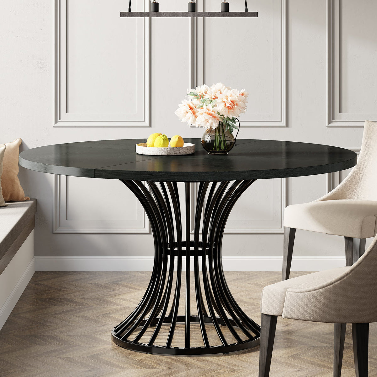 47.2-inch round dining table