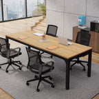 Rectangle Executive Desk, 78.7" Computer Desk 6FT Conference Table